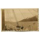 CANAL DE BEAGLE 1929 CHILE ANTIGUA FOTO TAMAÑO TARJETA POSTAL TOMADA DESDE EL BUQUE ALEMAN MONTE OLIVIA